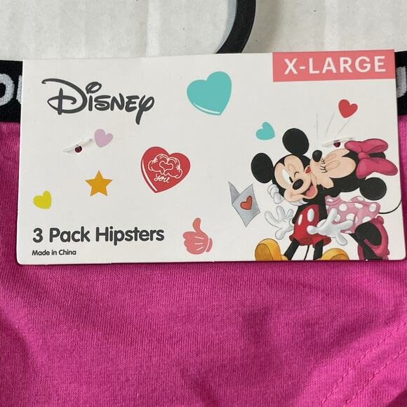 Briefly Stated Disney Santa Stitch Christimas Hipster Panties 3 Pack Size Medium - Picture 5 of 10
